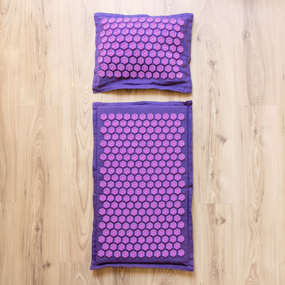 Natural Materials Acupressure Massage Mat Set