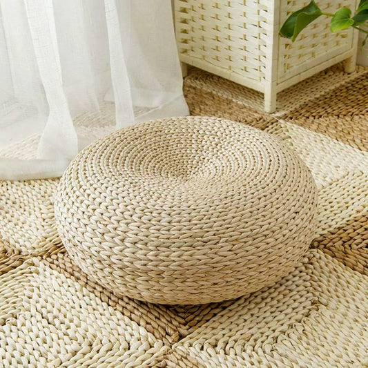 Eco-Friendly Cattail Meditation Cushion