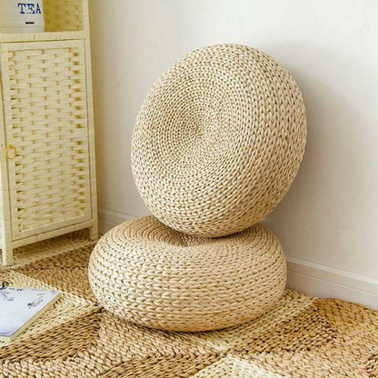 Eco-Friendly Cattail Meditation Cushion