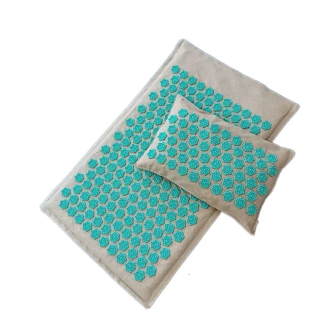 Natural Materials Acupressure Massage Mat Set