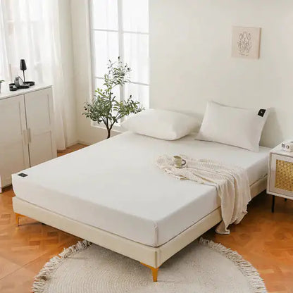 Grounding Bed Sheets White